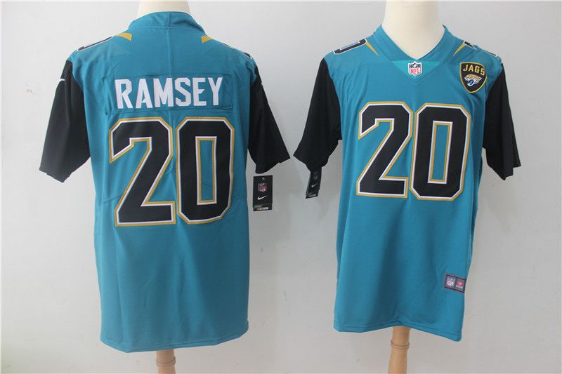 Men Jacksonville Jaguars #20 Ramsey Green Nike Vapor Untouchable Limited NFL Jerseys
